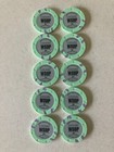 Lot 10 World Series Of Poker Wsop Caesars Las Vegas  25  Tournament Paulson Chip