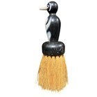 Vintage Wooden Penguin Grooming Brush Clothing   Hat Wisk Mid Century Kitsch