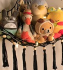 Stuffed Animal Hammock Corner Storage - Toy Hammock Net Organizer With