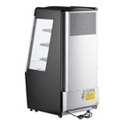 28  Black Vertical Air Curtain Merchandiser - 115v