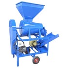 Castor Bean Shelling Machine Electric Castor Seed Shell Removal 220v 400-500kg h