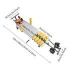 Traction Table Cervical Lumber Spine Back Stretcher Traction Bed 150kg 330 7lbs