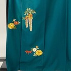 Furisode Length 170 5cm Sleeve 66cm M Chrysanthemum Wisteria Gold Thread Embroid