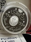 Silver Proof 1994 2    10k  2x Thick Ult Dcam Flawless Proof Bank Of England Rare