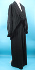 Vtg Women s Antique Edwardian Early 1900s Black 2 Pc Walking Suit Dress Set Sz M