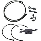 Upper Lower Brake Line Group For Harley  12-17 Fxdf 14-17 Fxdl Dual Disc W  Abs