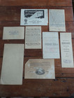 Antique Victorian Trade Card Lot Of 8  Pianos And Organs