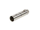 Monoprice 5-pin Male To 3-pin Female Dmx Converter -silver W lock Release Button