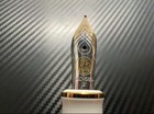 Pelikan Fountain Pen Souveran M600 Violet White Resin Nib F 14k