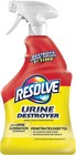 Resolve Urine Destroyer Spray Stain   Odor Remover  Transparent  No Flavor  32 F