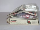Lot Vtg Xmas Ornament Kits Beadery Candles Drummer Boys Holiday Industries Foam