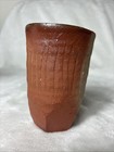 Vintage Japanese Bizen Ware Master Teisai Mori Hidasuki Yunomi Beer Mug Signed