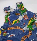 Vintage Liberty Howdy Doody Overalls Kids Denim Overalls Hemmed See Description 