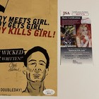 Chuck Palahniuk Signed 12x18 Poster Photo Jsa Coa