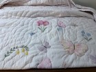 Pottery Barn Kids  Wildflower Butterfly Quilt Full queen