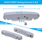 Axv417whp Pool Cleaner Kit Fits For Hayward Navigator Pool Vac Ultra Pool