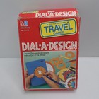 Vintage 1989 Milton Bradley Dial A Design Travel Games Toy Ages 5 And Up
