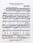Fog And The Grog Sheet Music Kean 1961 Musical Flop Alfred Drake Robert Wright