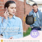 Safe Sound Personal Alarm  130 Db Loud Siren Song Emergency Security Black