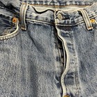 Lot Of 3 Levi s 501 Button Fly Distressed Blue Jeans Men Straight Leg 34x34