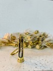 Lots Of 100 Pcs Brass Sand Timer Key Chains   Mini Hourglass Key Rings Gift Item