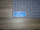 Ford Blue Truck Car Retro Vintage Style Embroidered Iron On Patch 4  X 1 75 
