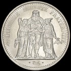 1966 France Silver 10 Francs Hercules   Brilliant Proof-like Wow Coin 