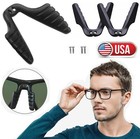 2pcs Silicone Anti-slip Stick On Nose Pads For Eyeglass Sunglasses Glasses Usa