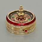 Beautiful Est  e Lauder Roulette Wheel Solid Perfume Compact From 2002