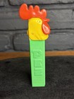 Vintage Pez Dispenser Rooster No Feet Austria Green Stem 