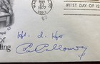 Cab Calloway-autographed Fdc-with B w Photo-1977-unique