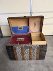 Dated 1880 Victorian Trunk With Trays      free Shipping    