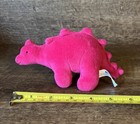 Vtg Russ Berrie Plush Dinosaurs T-rex Triceratops Brontosaurus Stegosaurus Nice 