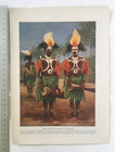 Old Papua New Guinea Print - Fly River Dancers - 1890s - Png Tribal Art Dng