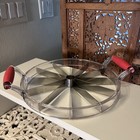 Pie Cutter Tool Large 13 Inch Diameter Metal Acrylic Ergonomic Rubber Handles