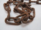 2 Feet 6 Inch Rusty 1 4 Inch Anchor Chain Steam Punk Farm House  102d 