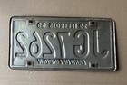 1969 Illinois Land Of Lincoln License Plate Jg 7262