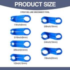 7pcs Fuel Line Disconnect Tool Kit  Quick Removal Assembly Tool Set For Oil  