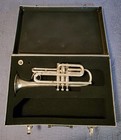 Antique Cornet  1904 Lyon   Healy Silver Bell W  Case   Mouthpiece  Works
