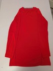 Nike Pro Combat Dri Fit Compression Shirt Mens Xl Red Long Sleeve Athletic Tee