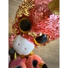 Ty Beanie Boos Plush Bundle Sequin Unicorn Flamingo Bear Stuffed Animal 4 Pc