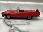 Vintage 1956 Ford Thunderbird Tin Fiction Convertible - Made In Japan By Bandai