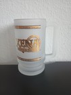 Xena Warrior Princess Clear Glass Beer  Coffee Cup Mug Warrior Queen Design