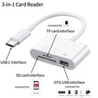 Usb C Sd Card Reader  Micro Sd To Type C Otg Adapter For Sdhc Sdxc Tf Usb