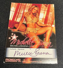 Michelle Baena Autographed Promo Card Model Playboy Cover Girl