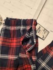 Mens L Lounge Pants Pajama Pants Red Blue Plaid Soft Flannel Bottoms Out Nwt