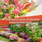 Suizan Japanese Trimming Scissors 6    Professional Garden Plant Flower Shears