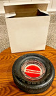 N o s  Vintage B f  Goodrich Radial T a Tire Ashtray Red Glass Advertising