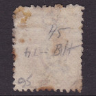 Queensland  1868 1d Pale Rose Red Qv Chalon Used Sg 84  sd47 45 