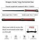 Long   lin Chinese Tang Sword Mirror Polished Blade Alloy Fittings Sword Sharp